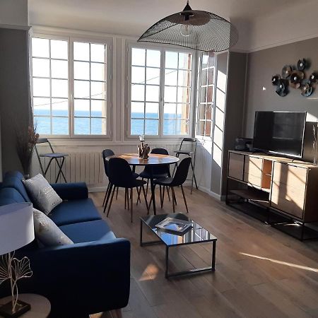 Au gré des marées, appartement face à la mer, classé 3 étoiles Ault Extérieur photo