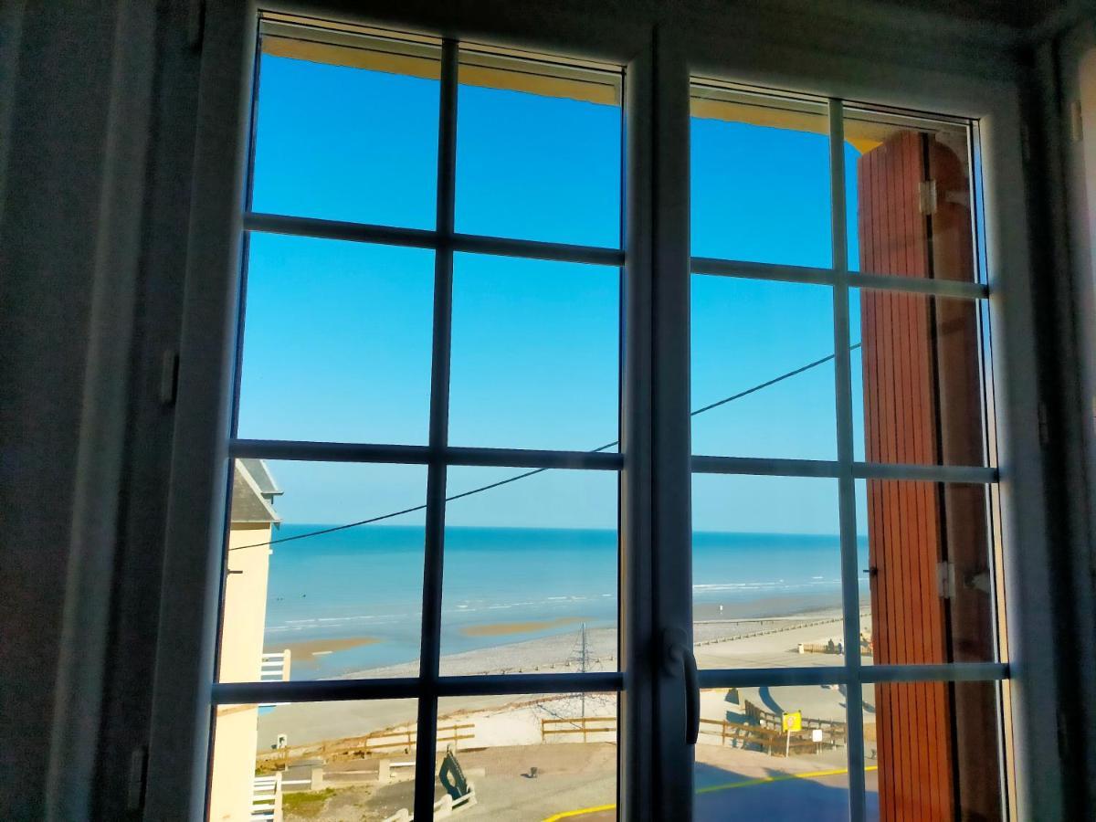 Au gré des marées, appartement face à la mer, classé 3 étoiles Ault Extérieur photo